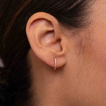 Diamond Station Bracelet & Pave Earrings Gift Set