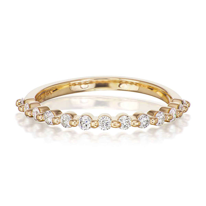 Renwick Half Diamond Wedding Band