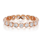 Spruce Full Diamond Wedding Band