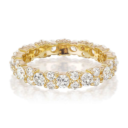 Thompson Full Diamond Wedding Band