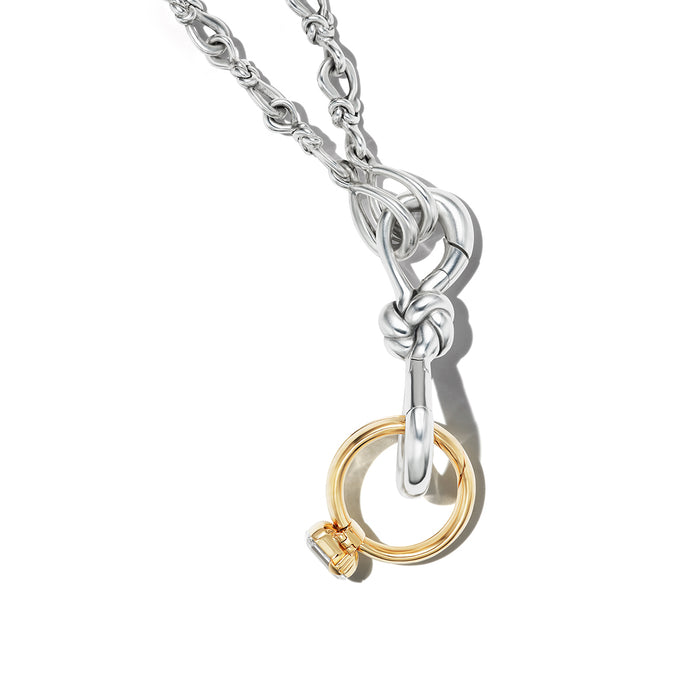 Small True Lover's Knot Chain Necklace