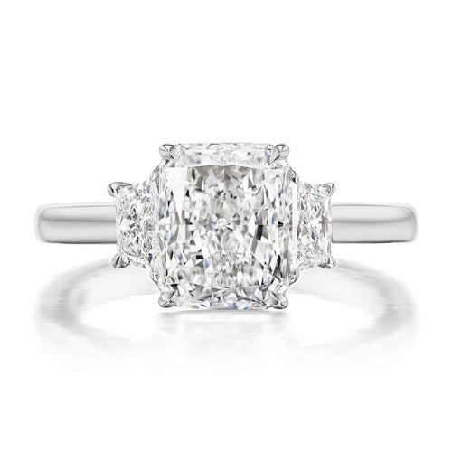3-stone Diamond Engagement Ring Image 2