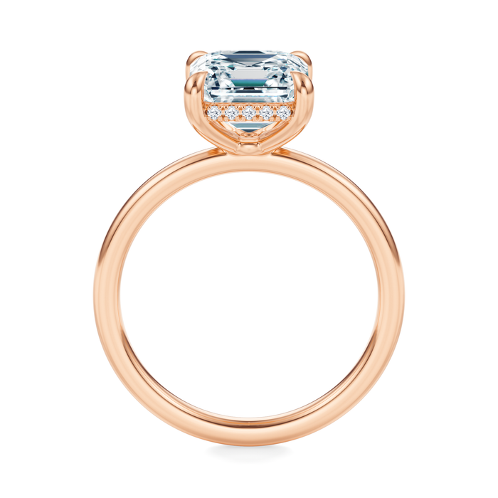 Baxter Hidden Halo Engagement Ring Setting