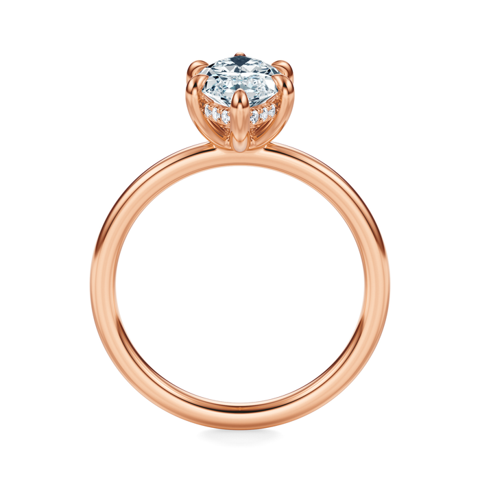 Baxter Hidden Halo Engagement Ring Setting
