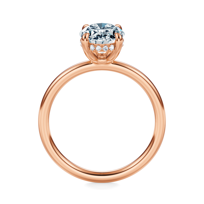 Baxter Hidden Halo Engagement Ring Setting
