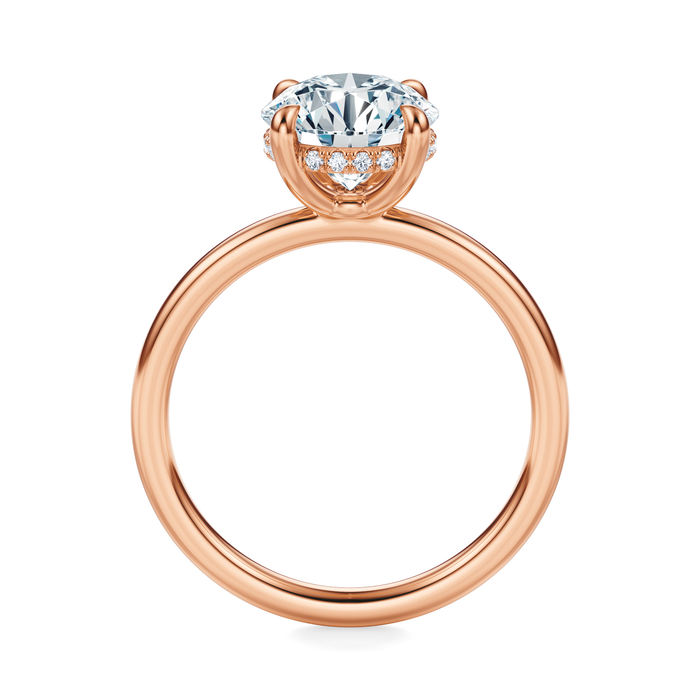 Baxter Hidden Halo Engagement Ring Setting