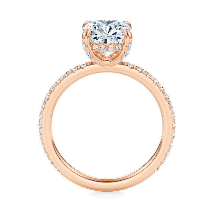 Baxter Full Pavé Engagement Ring Setting