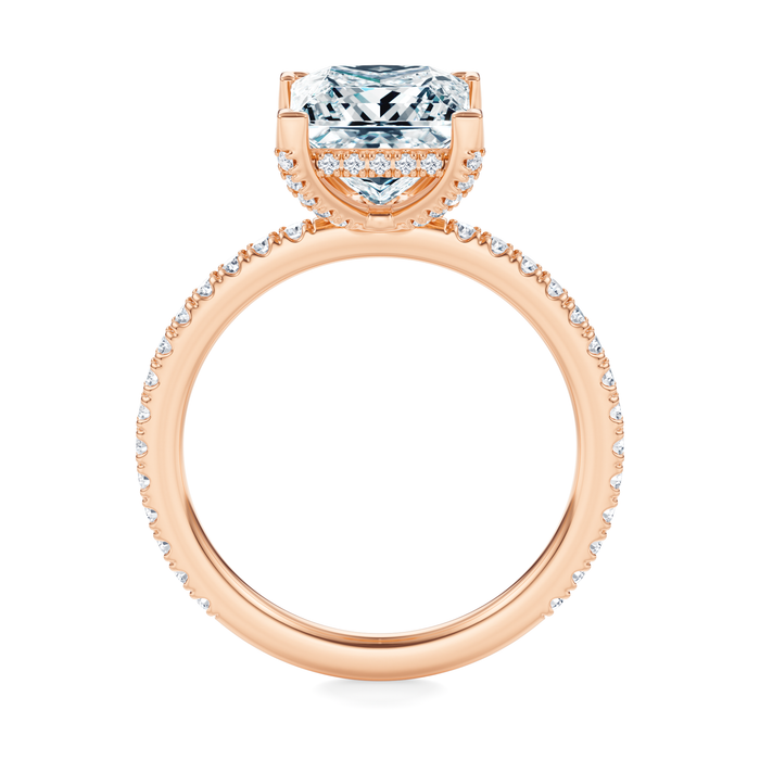 Baxter Full Pavé Engagement Ring Setting