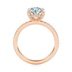 Baxter Full Pavé Engagement Ring Setting