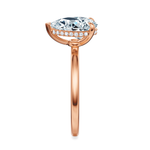 Baxter Hidden Halo Engagement Ring Setting