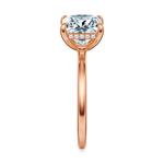 Baxter Hidden Halo Engagement Ring Setting