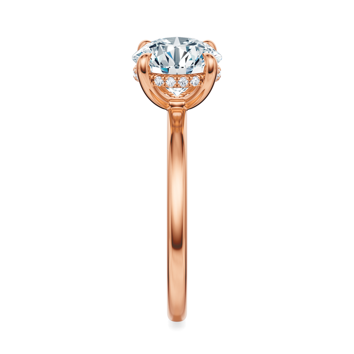 Baxter Hidden Halo Engagement Ring Setting