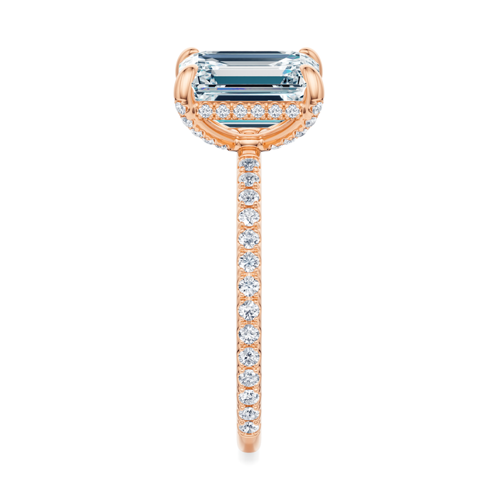 Baxter Full Pavé Engagement Ring Setting