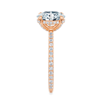 Baxter Full Pavé Engagement Ring Setting