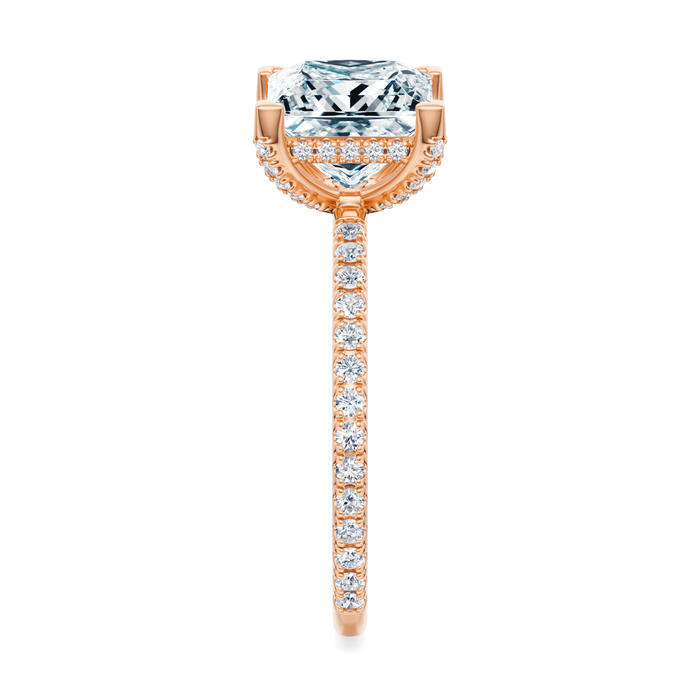 Baxter Full Pavé Engagement Ring Setting