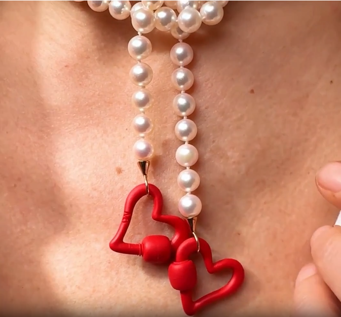 Rubber Freeform Heartlock