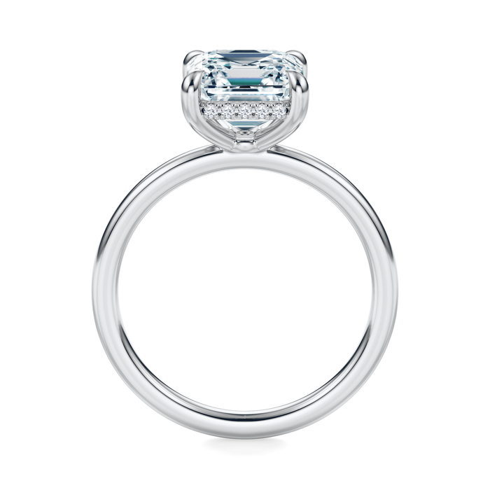 Baxter Hidden Halo Engagement Ring Setting