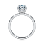 Baxter Hidden Halo Engagement Ring Setting