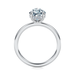 Baxter Hidden Halo Engagement Ring Setting