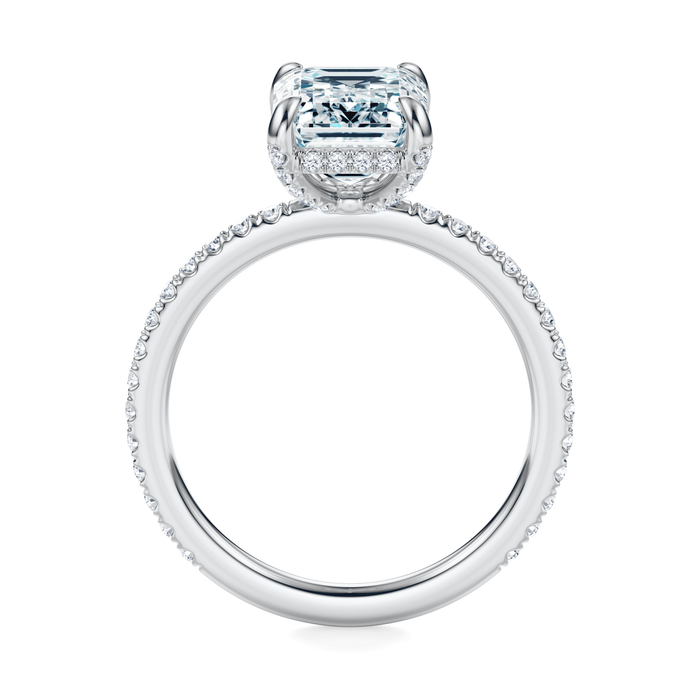 Baxter Full Pavé Engagement Ring Setting