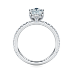 Baxter Full Pavé Engagement Ring Setting