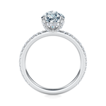 Baxter Full Pavé Engagement Ring Setting