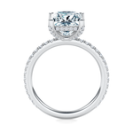Baxter Full Pavé Engagement Ring Setting