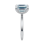 Baxter Hidden Halo Engagement Ring Setting