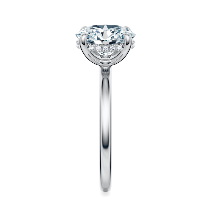 Baxter Hidden Halo Engagement Ring Setting