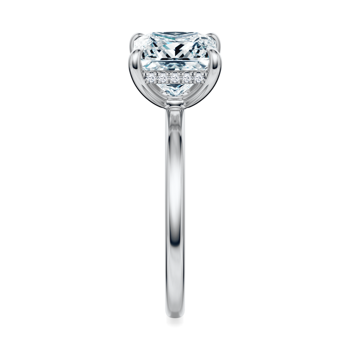 Baxter Hidden Halo Engagement Ring Setting