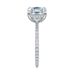 Baxter Pavé Hidden Halo Engagement Ring Setting