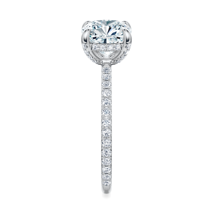 Baxter Full Pavé Engagement Ring Setting