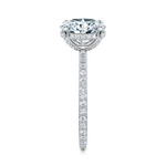 Baxter Full Pavé Engagement Ring Setting