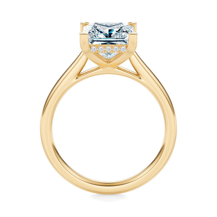 Madison Hidden Halo Engagement Ring Setting