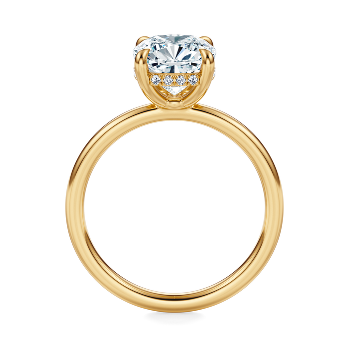 Baxter Hidden Halo Engagement Ring Setting