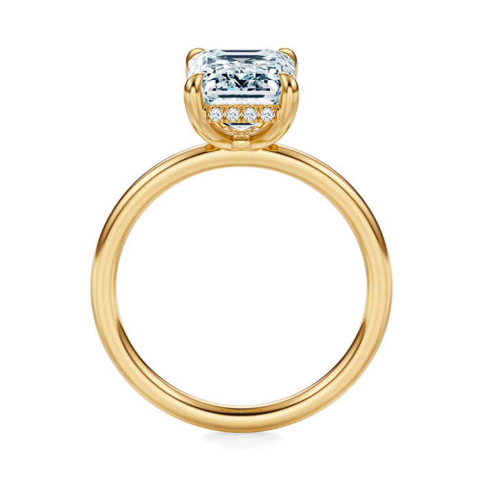Baxter Hidden Halo Engagement Ring Setting