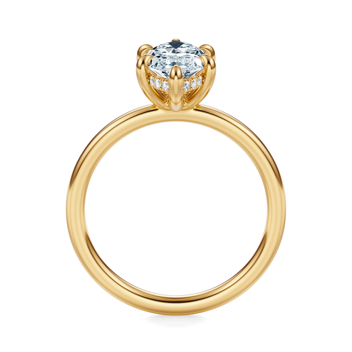 Baxter Hidden Halo Engagement Ring Setting