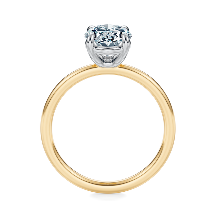 Baxter Hidden Halo Engagement Ring Setting