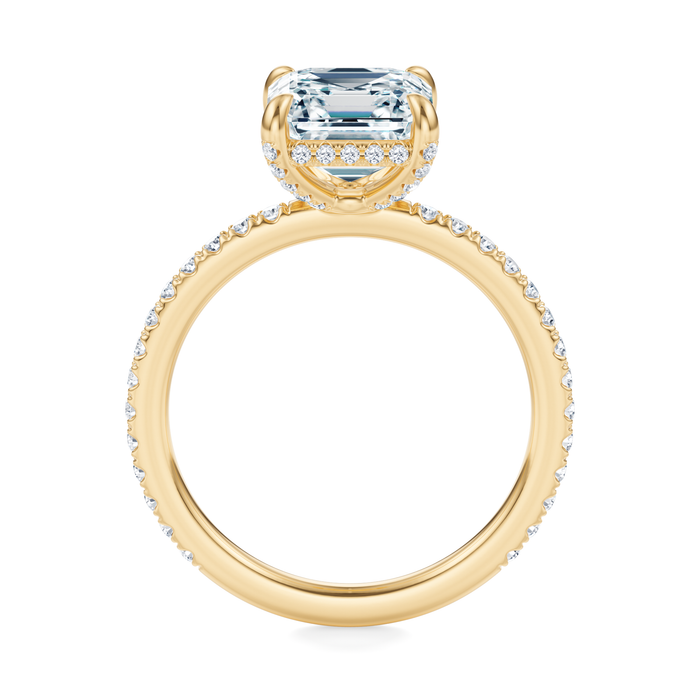 Baxter Full Pavé Engagement Ring Setting