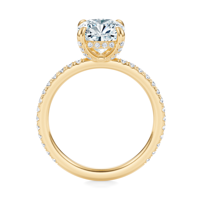 Baxter Full Pavé Engagement Ring Setting
