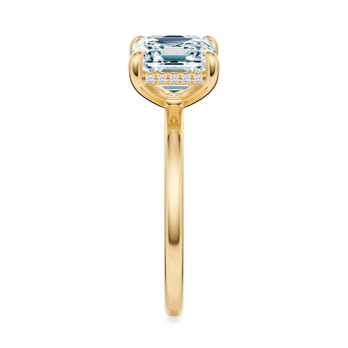 Baxter Hidden Halo Engagement Ring Setting