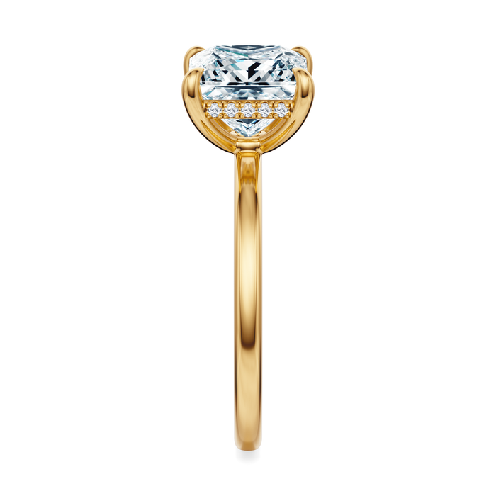 Baxter Hidden Halo Engagement Ring Setting