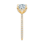 Baxter Full Pavé Engagement Ring Setting