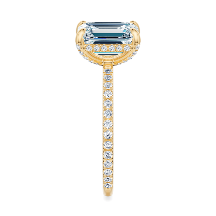 Baxter Full Pavé Engagement Ring Setting