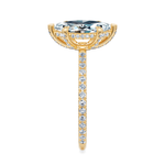 Baxter Full Pavé Engagement Ring Setting