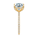 Baxter Full Pavé Engagement Ring Setting