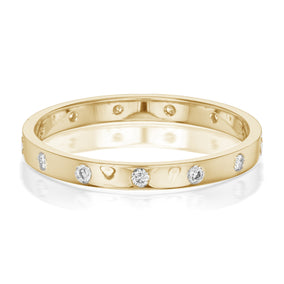 Catherine Diamond Wedding Band