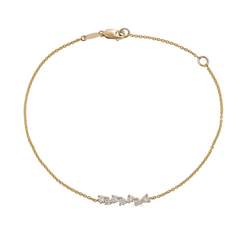 Scattered Diamond Bracelet