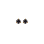 Black Diamond Petite Martini Stud Earrings