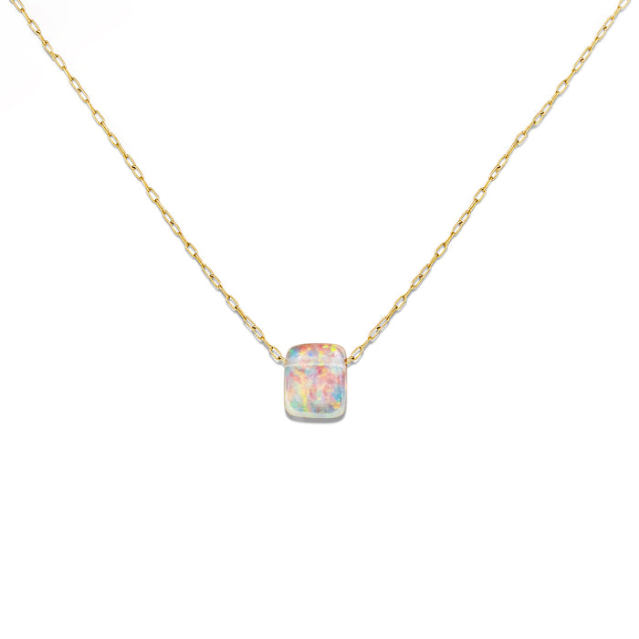 Amazon.com: Ethiopian Opal Necklace, Turquoise Beaded Necklace, Womens  Gemstone Necklace, Minimalist Beaded Necklace Delicate Multi Gemstone  Necklace 2-3.5 mm by Gemswholesale : Clothing, Shoes & Jewelry